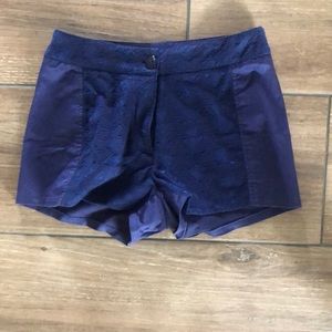 Navy short shorts